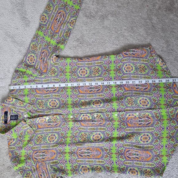 Chaps EST 1978 Women's Print Shirt Size M - Picture 8 of 12